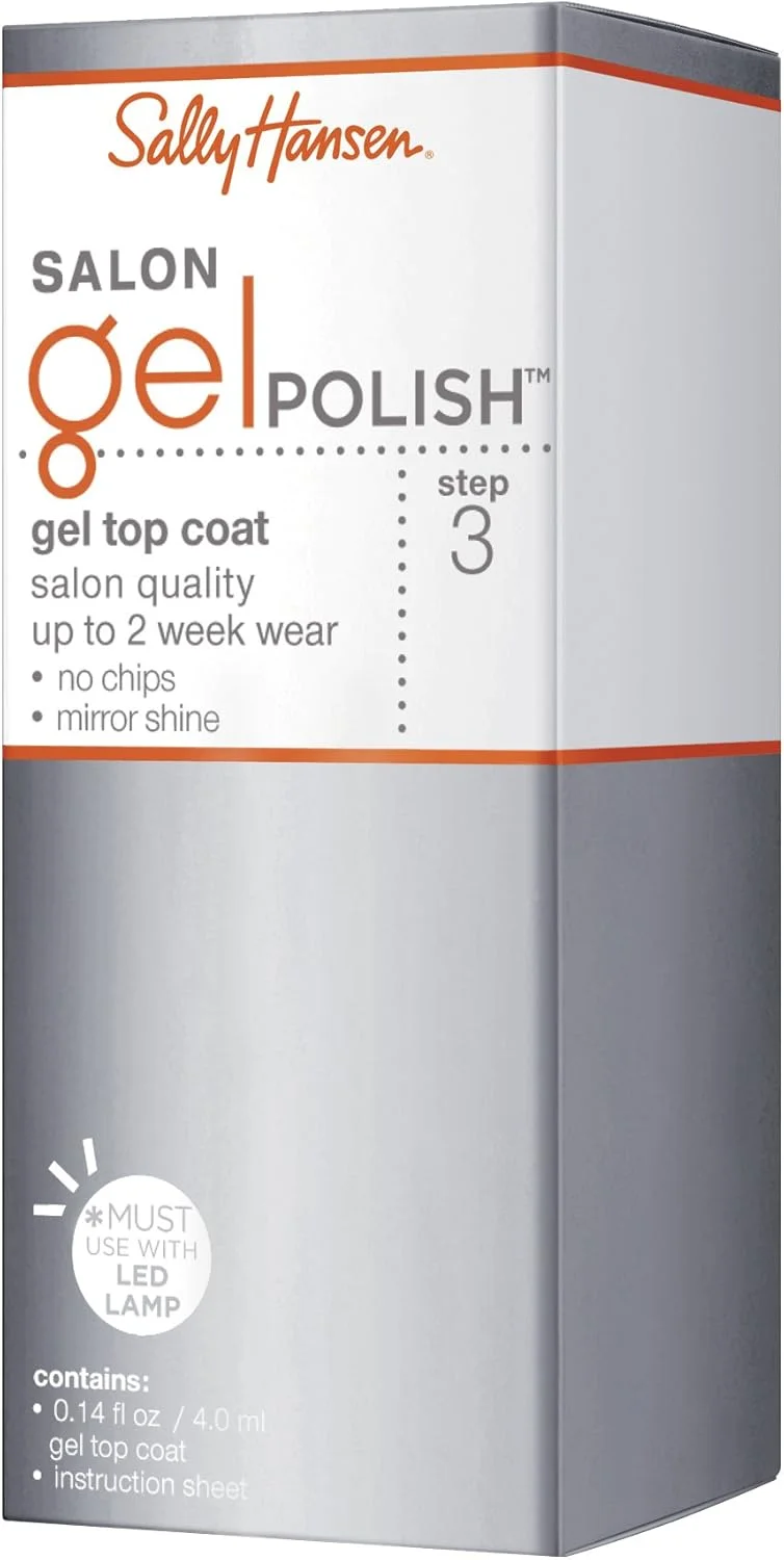 لاک ژل حرفه ای سالن هانسن، پوشش نهایی ژل حرفه ای، 4.14 میلی لیتر لاک ژل حرفه ای سالن هانسن، پوشش نهایی ژل حرفه ای، 4.14 میلی لیتر