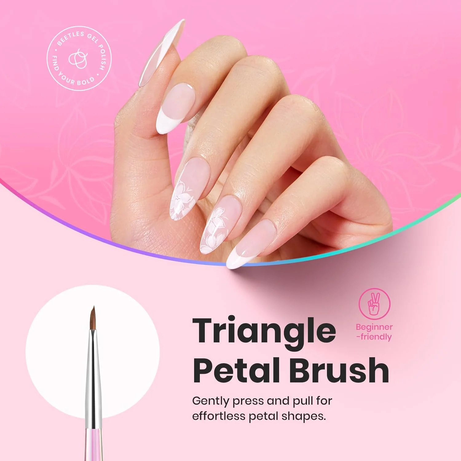 ست قلموهای طراحی ناخن Beetles برای لاک ژل، 3 عدد قلم طراحی ناخن و یک ژل نقاشی سفید، کیت قلم موی گلبرگ همه کاره، طراحی گل با پالت، ابزار نقطه گذاری مانیکور ست قلموهای طراحی ناخن Beetles برای لاک ژل، 3 عدد قلم طراحی ناخن و یک ژل نقاشی سفید، کیت قلم موی گلبرگ همه کاره، طراحی گل با پالت، ابزار نقطه گذاری مانیکور