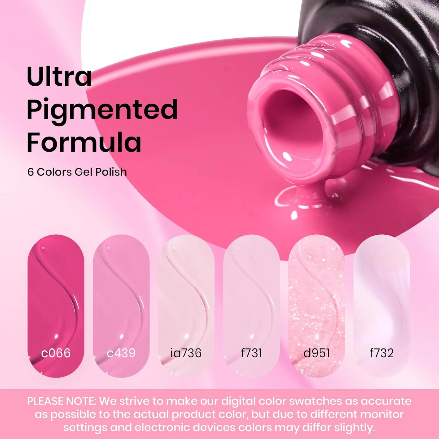 ست لاک ژل سوسک صورتی، 6 رنگ برهنه کودک اکلیلی ماندگاری طولانی کیت مانیکور یو وی ال ای دی مناسب برای استفاده سالن DIY هدیه مادر ست لاک ژل سوسک صورتی، 6 رنگ برهنه کودک اکلیلی ماندگاری طولانی کیت مانیکور یو وی ال ای دی مناسب برای استفاده سالن DIY هدیه مادر