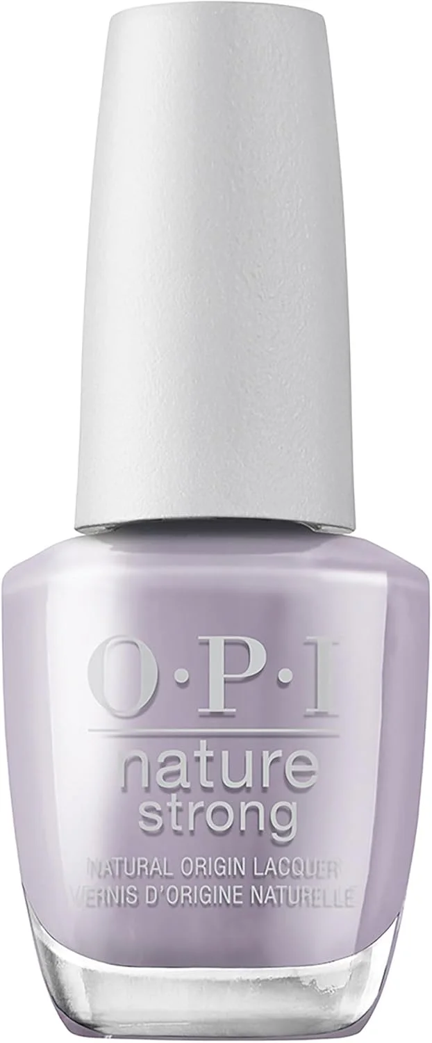 لاک ناخن OPI Nature Strong، ماندگاری 7 روزه، براقیت بالا، وگان با مواد طبیعی، رنگ Right as Rain، بنفش-خاکستری، 15 میلی لیتر لاک ناخن OPI Nature Strong، ماندگاری 7 روزه، براقیت بالا، وگان با مواد طبیعی، رنگ Right as Rain، بنفش-خاکستری، 15 میلی لیتر