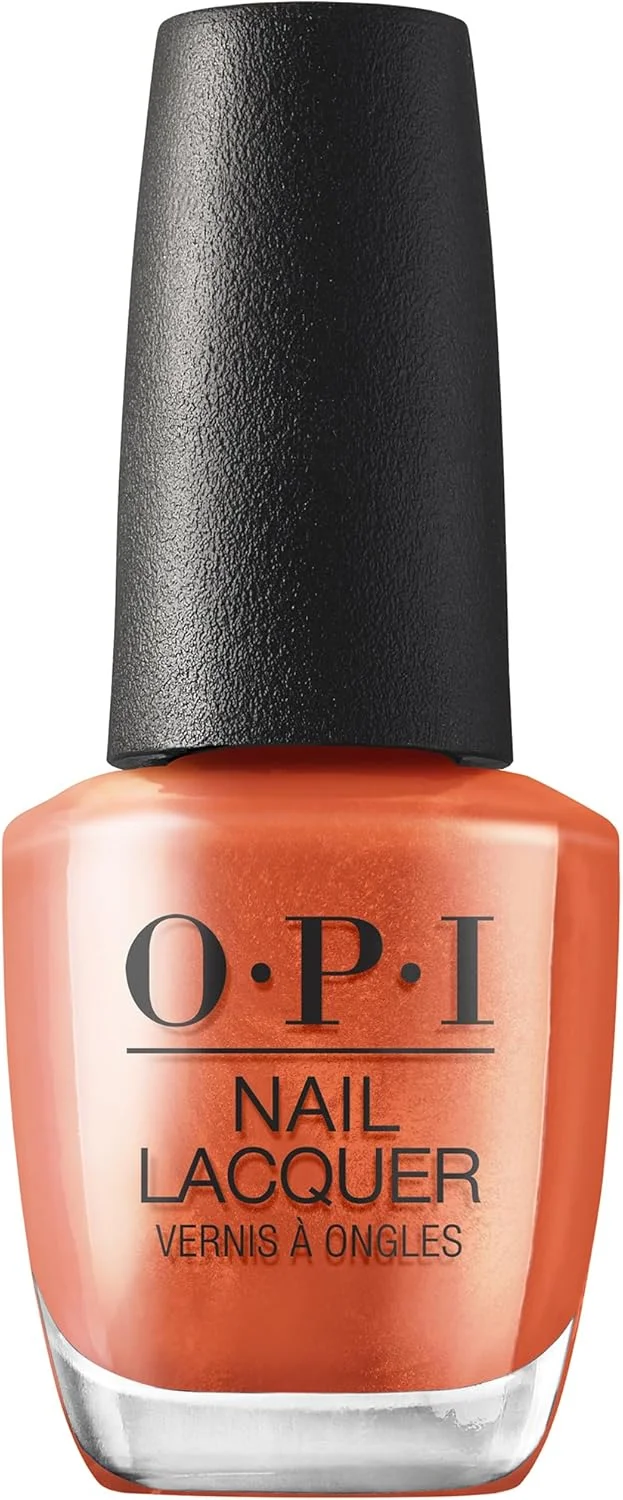 لاک ناخن OPI رنگ Liquid Fire | لاک ناخن نارنجی متالیک روشن و مقاوم در برابر لب پر شدن | مجموعه متالیک مگا میکس لاک ناخن OPI رنگ Liquid Fire | لاک ناخن نارنجی متالیک روشن و مقاوم در برابر لب پر شدن | مجموعه متالیک مگا میکس