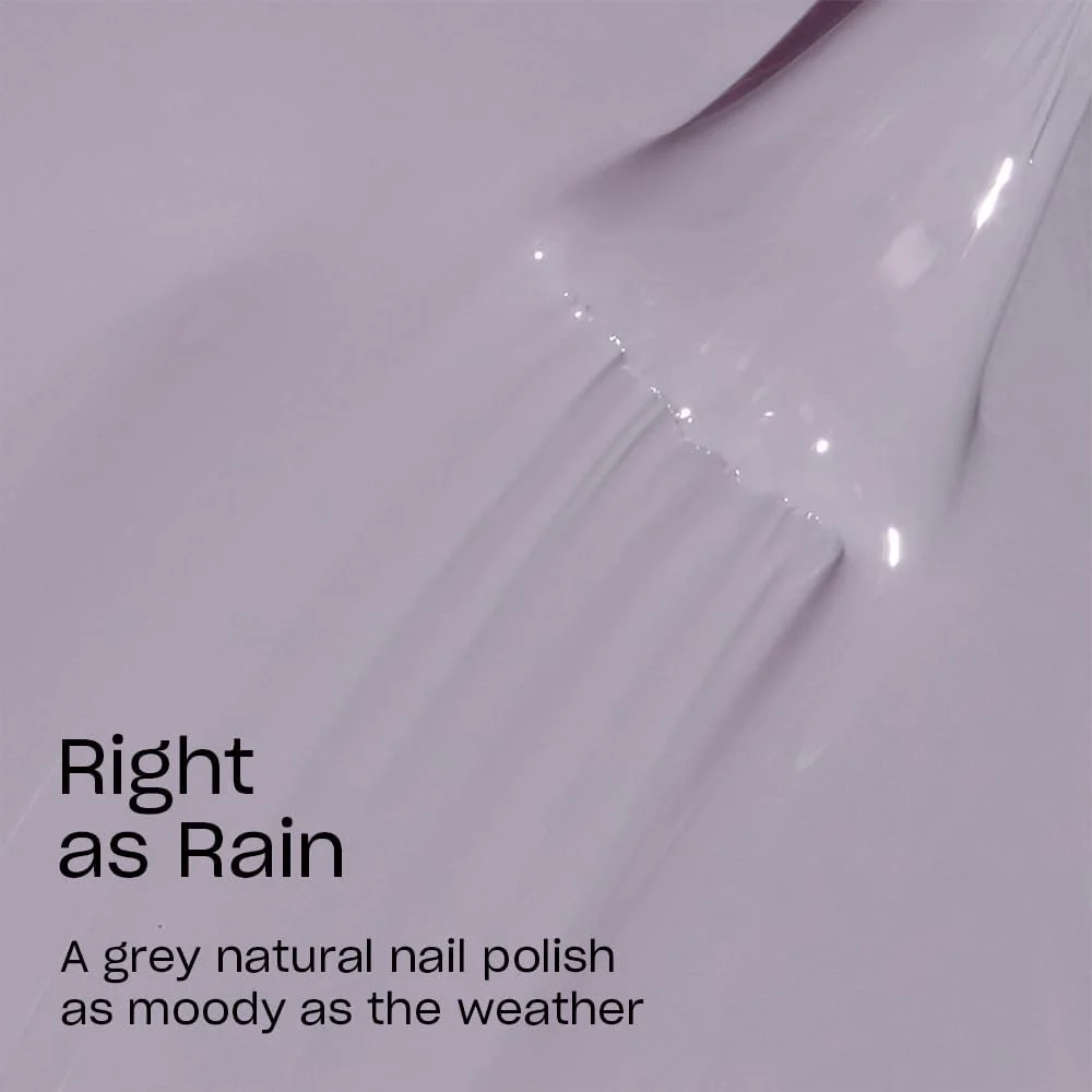 لاک ناخن OPI Nature Strong، ماندگاری 7 روزه، براقیت بالا، وگان با مواد طبیعی، رنگ Right as Rain، بنفش-خاکستری، 15 میلی لیتر لاک ناخن OPI Nature Strong، ماندگاری 7 روزه، براقیت بالا، وگان با مواد طبیعی، رنگ Right as Rain، بنفش-خاکستری، 15 میلی لیتر