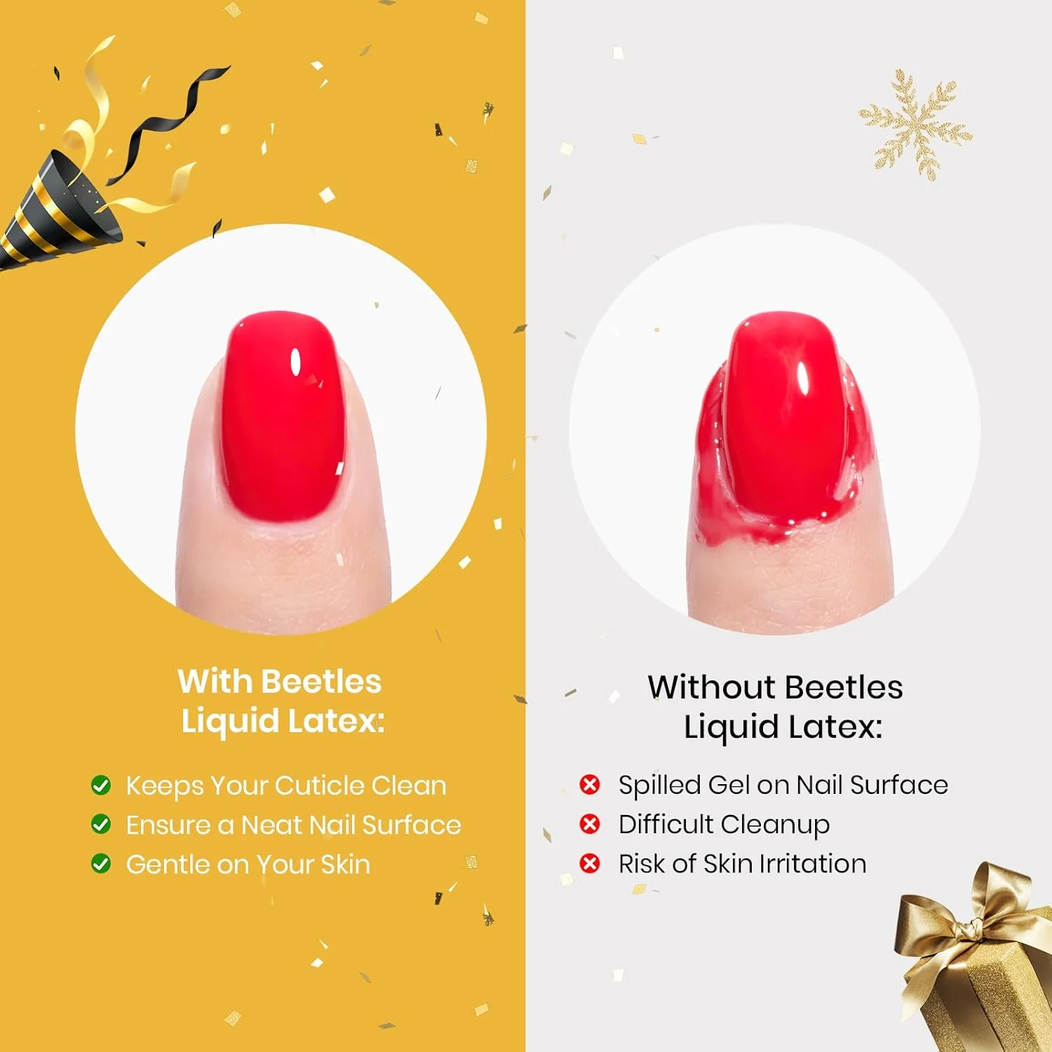 مایع لاتکس Beetles برای ناخن 15 میلی لیتر - محافظ کوتیکول لاک با چوب پلاستیکی مراقبت از ناخن، طراحی ناخن، سد مایع لاتکس خشک شونده در هوا برای محافظت از انگشتان مایع لاتکس Beetles برای ناخن 15 میلی لیتر - محافظ کوتیکول لاک با چوب پلاستیکی مراقبت از ناخن، طراحی ناخن، سد مایع لاتکس خشک شونده در هوا برای محافظت از انگشتان