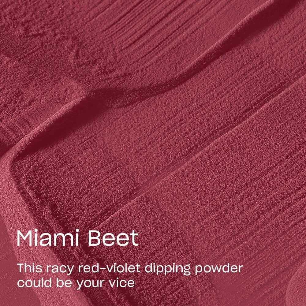 پودر ناخن OPI مدل Miami Beet | پودر دیپینگ ناخن کرم بنفش تیره مات | جایگزین اکریلیک پودر ناخن OPI مدل Miami Beet | پودر دیپینگ ناخن کرم بنفش تیره مات | جایگزین اکریلیک