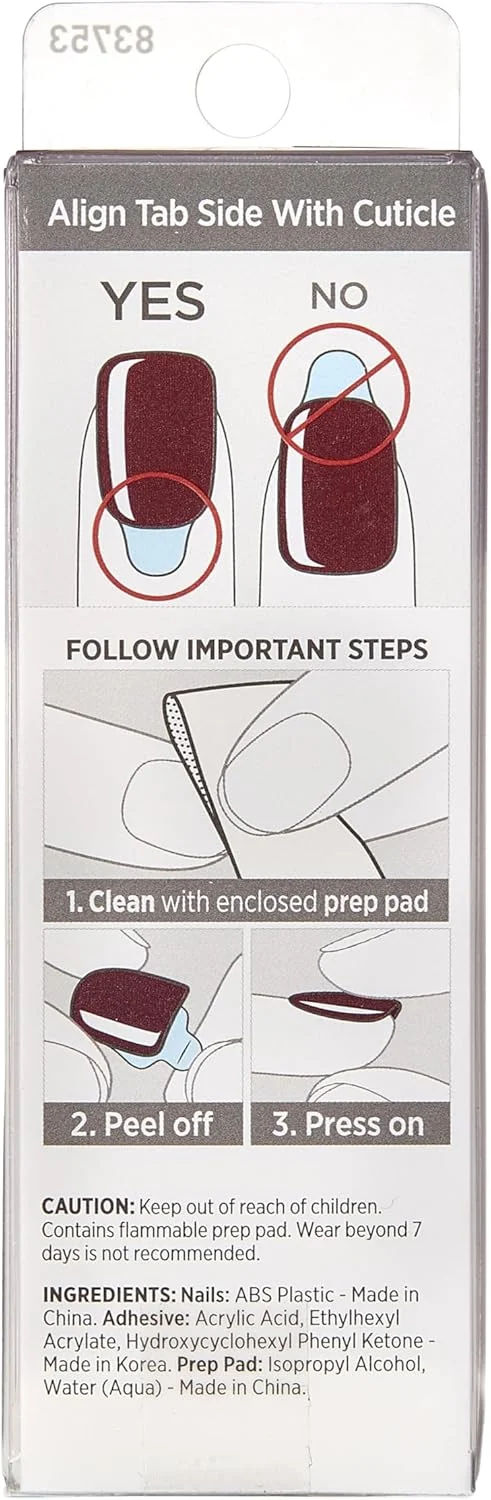 ناخن مصنوعی imPRESS رنگ - I'm Not a Cinna KIMC014C ناخن مصنوعی imPRESS رنگ - I'm Not a Cinna KIMC014C