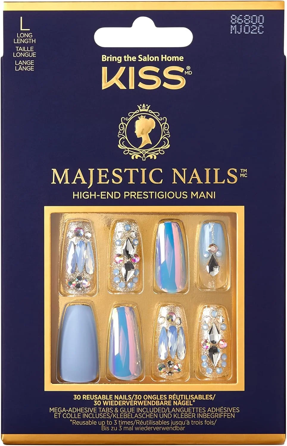 ست مانیکور مجلل KISS - طرح جواهرات من ست مانیکور مجلل KISS - طرح جواهرات من