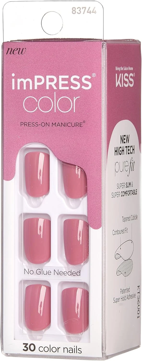 ناخن مصنوعی imPRESS Kiss، رنگ گلبرگ صورتی KIMC005C ناخن مصنوعی imPRESS Kiss، رنگ گلبرگ صورتی KIMC005C