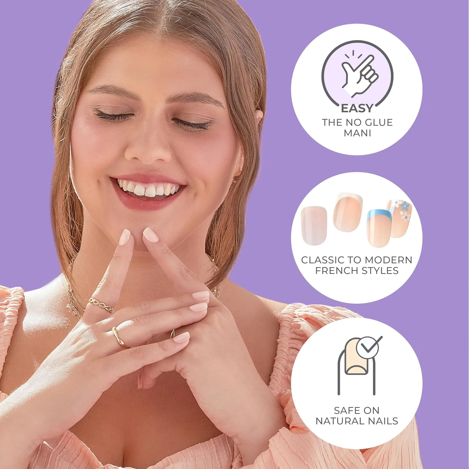 ناخن مصنوعی چسبی imPRESS KISS – مدل Genuine، فرم تابوتی (متوسط) – ست ناخن بدون چسب با سوهان کوچک، پد تمیز کننده، چوب مانیکور، کیت ناخن اکریلیک ژلی ناخن مصنوعی چسبی imPRESS KISS – مدل Genuine، فرم تابوتی (متوسط) – ست ناخن بدون چسب با سوهان کوچک، پد تمیز کننده، چوب مانیکور، کیت ناخن اکریلیک ژلی