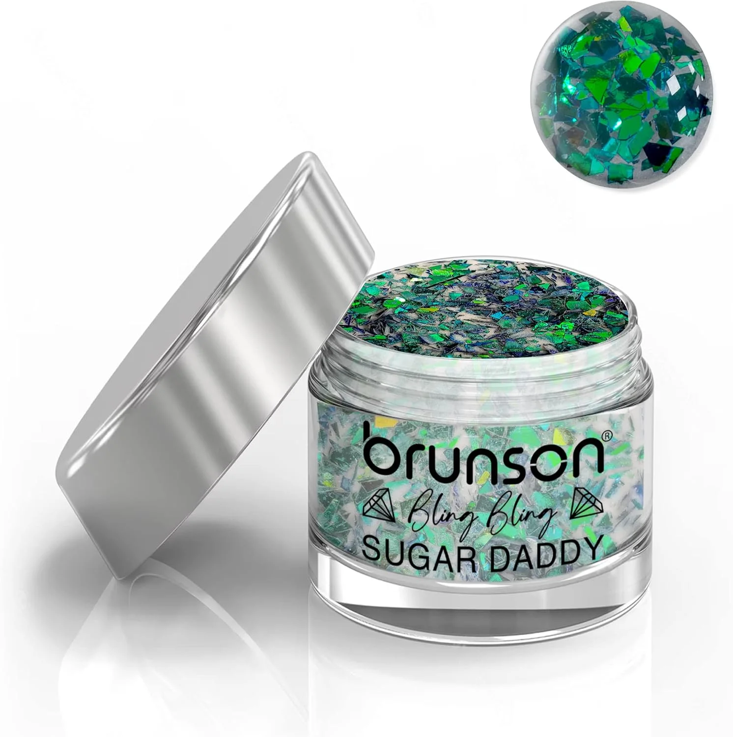 پودر اکریلیک مخلوط اکلیلی برانسون 30 گرمی، پودر ناخن براق برای ناخن های اکریلیک، پودر ناخن اکریلیک براق حرفه ای برای اکستنشن، طراحی و مانیکور فرانسوی، نیاز به لامپ، صورتی، بهاری، تابستانی BABS10