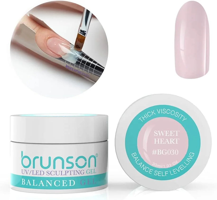 ژل بیلدر ناخن برانسون برای طراحی و کاشت ناخن، ژل بیلدر کاور، ژل یو وی متعادل کننده، سیستم ژل طراحی ناخن با نور یو وی ال ای دی، ژل مانیکور، ژل رابر 30 میل مدل SWEET HEART BG030 ژل بیلدر ناخن برانسون برای طراحی و کاشت ناخن، ژل بیلدر کاور، ژل یو وی متعادل کننده، سیستم ژل طراحی ناخن با نور یو وی ال ای دی، ژل مانیکور، ژل رابر 30 میل مدل SWEET HEART BG030