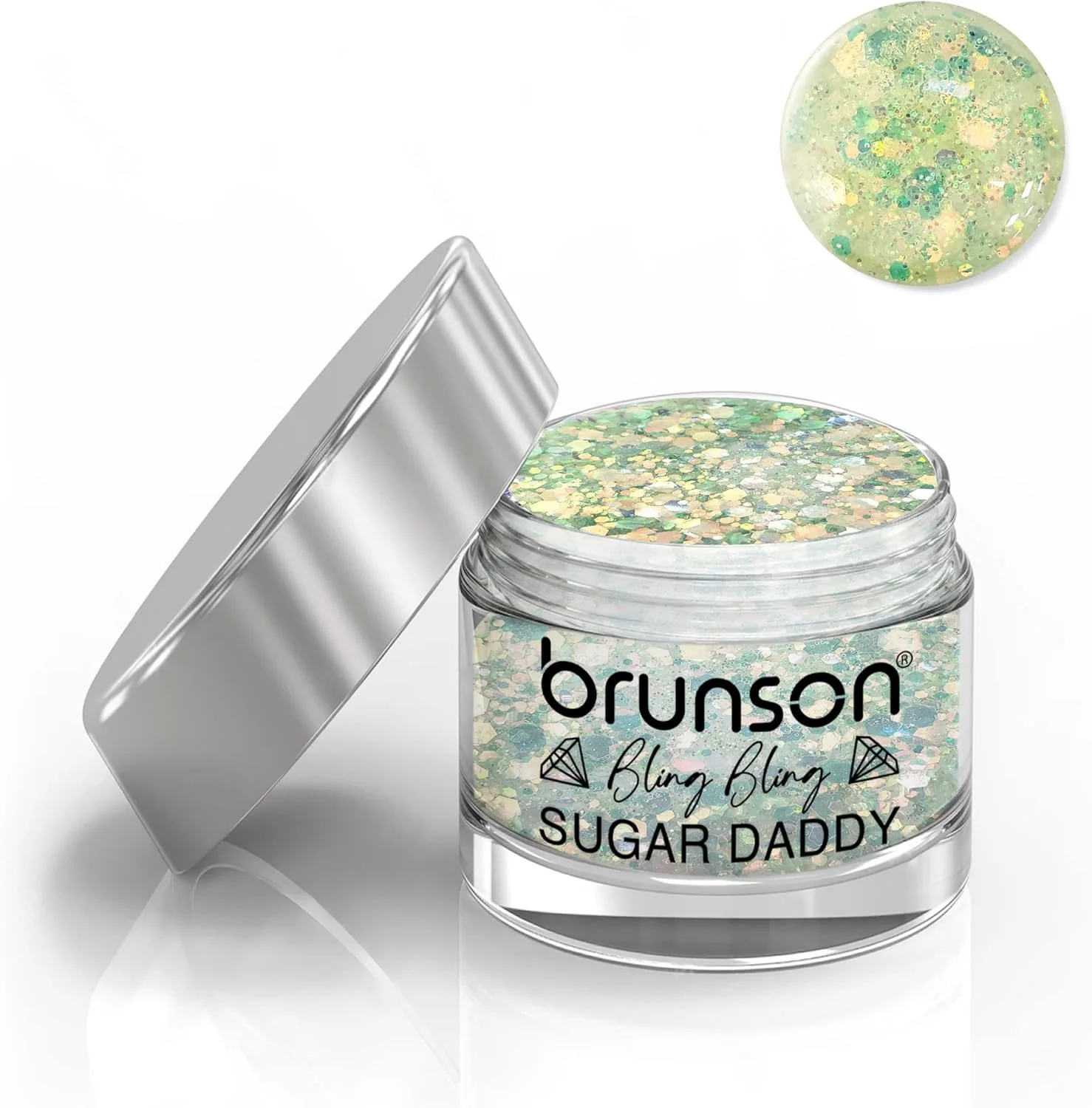 پودر اکریلیک ناخن برانسون، سیستم اکریلیک ناخن، پودرهای اکستنشن ناخن اکریلیک فرانسوی، پلیمر اکریلیک ناخن، پودر رنگدانه ناخن، پودر اکریلیک درخشان 3۰ گرم BSU008