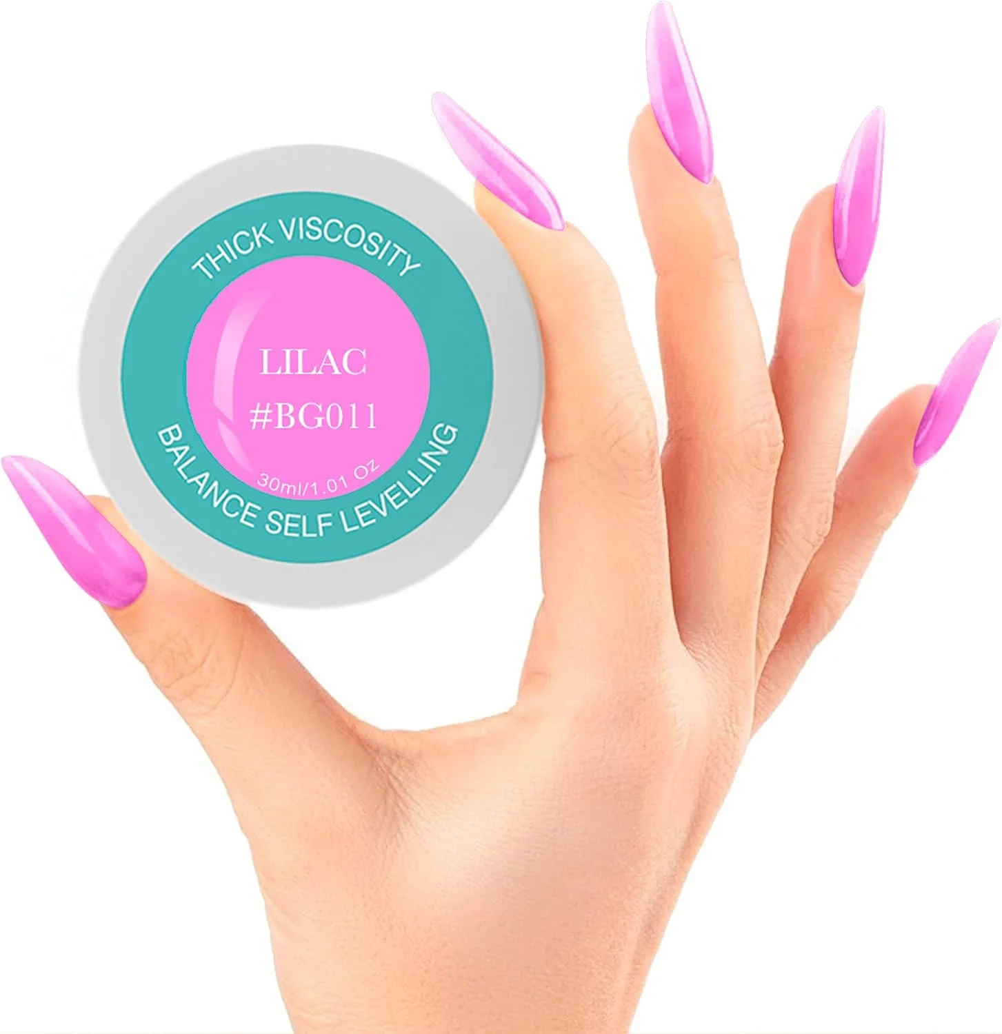 ژل بیلدر ناخن برانسون برای طراحی و فرم دهی، ژل UV استتار، ژل متعادل کننده، سیستم ژل UV LED، ژل مانیکور، ژل رابر 30 میل - یاسی BG011