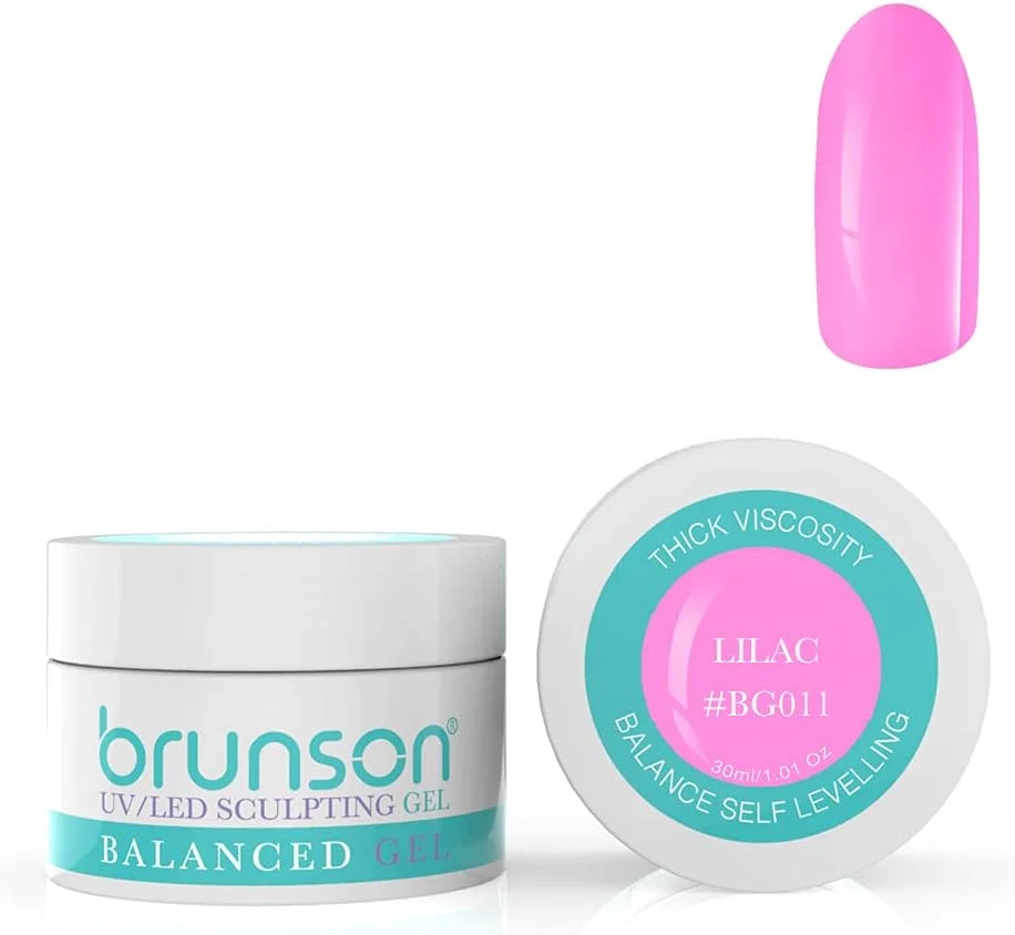 ژل بیلدر ناخن برانسون، ژل بیلدر UV استتار، ژل تراز کننده متعادل، سیستم ژل UV LED، ژل مانیکور، ژل رابر 30 میل، یاسی دوست داشتنی BG011