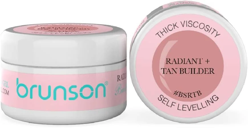 ژل خود تراز کننده ناخن برانسون، ژل اکستنشن ناخن، سیستم ژل طراحی ناخن UV LED، ژل مانیکور، ژل طراحی، ژل بیلدر ناخن UV/LED، ۳۰ میل BSRTB