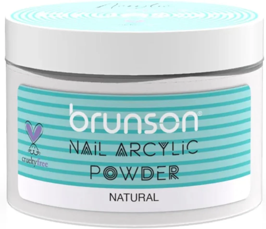 پودر اکریلیک برونسون - 45 گرم پودر اکریلیک حرفه ای ناخن برای اکستنشن ناخن های اکریلیک، طراحی سه بعدی ناخن، تزئین ناخن بدون نیاز به لامپ ناخن