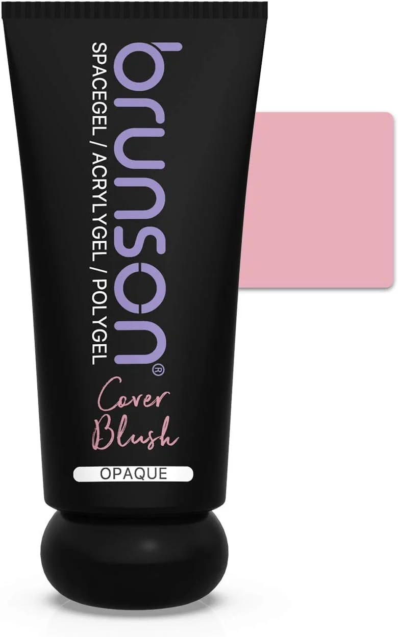 پلی ژل کاور براش Brunson، مات - ژل اکستنشن ناخن پلی، 50 گرم، ابزار تقویت و ضخیم کننده ناخن پلی ژل کاور براش Brunson، مات - ژل اکستنشن ناخن پلی، 50 گرم، ابزار تقویت و ضخیم کننده ناخن