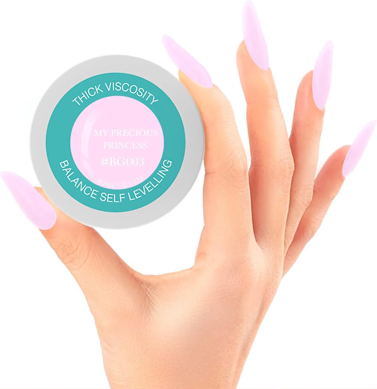 ژل کاشت ناخن برانسون، ژل بیلدر UV، ژل خود تراز، مناسب سیستم ژل ناخن، ژل مانیکور، ژل رابر 30 میل، درخشش محافظه کارانه BG003