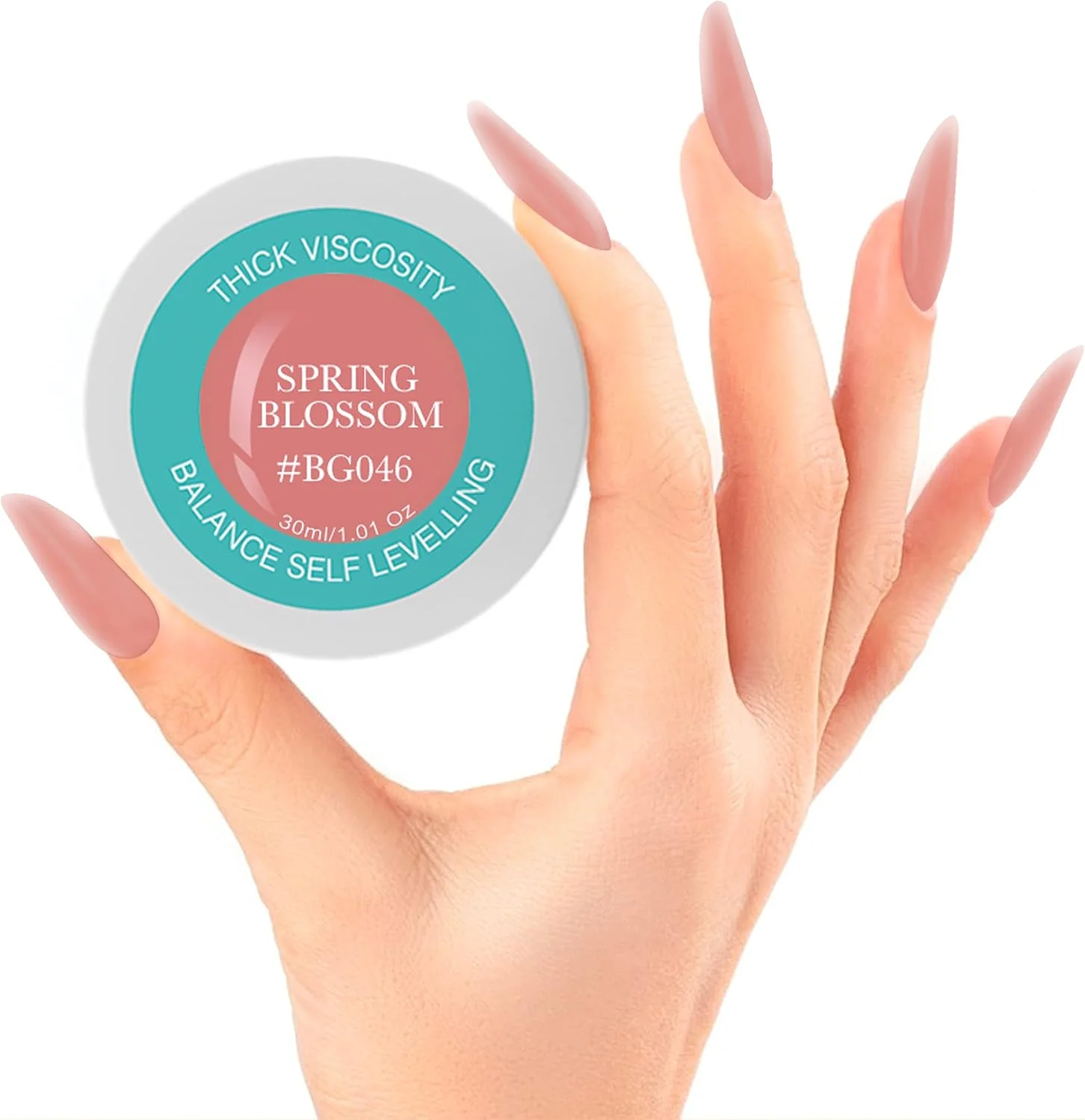 ژل بیلدر ناخن Brunson برای طراحی و کاشت ناخن، ژل UV بیلدر استتار، ژل متعادل کننده UV LED، سیستم ژل طراحی ناخن، ژل مانیکور، ژل رابر 30ml SPRING BLOSSOM BG046