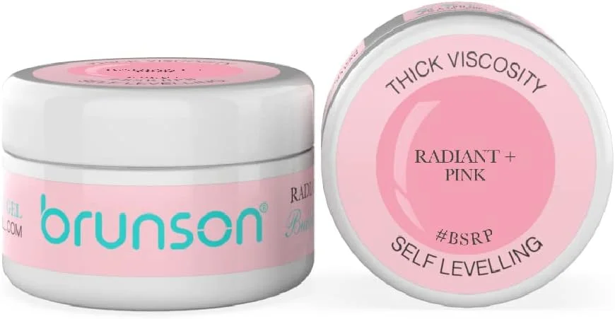 ژل ناخن برونسون، خود تراز شونده، مناسب برای طراحی و کاشت ناخن، ژل UV LED، سیستم طراحی ناخن، ژل مانیکور، ژل طراحی ناخن، ژل سازنده ناخن UV/LED، حجم 30 میلی لیتر