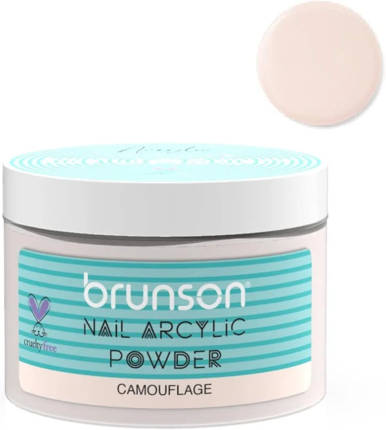 پودر اکریلیک استتاری برونسون - 45 گرم پودر اکریلیک ناخن حرفه ای برای اکستنشن ناخن های اکریلیک، طراحی سه بعدی ناخن، تزئین ناخن بدون نیاز به دستگاه UV