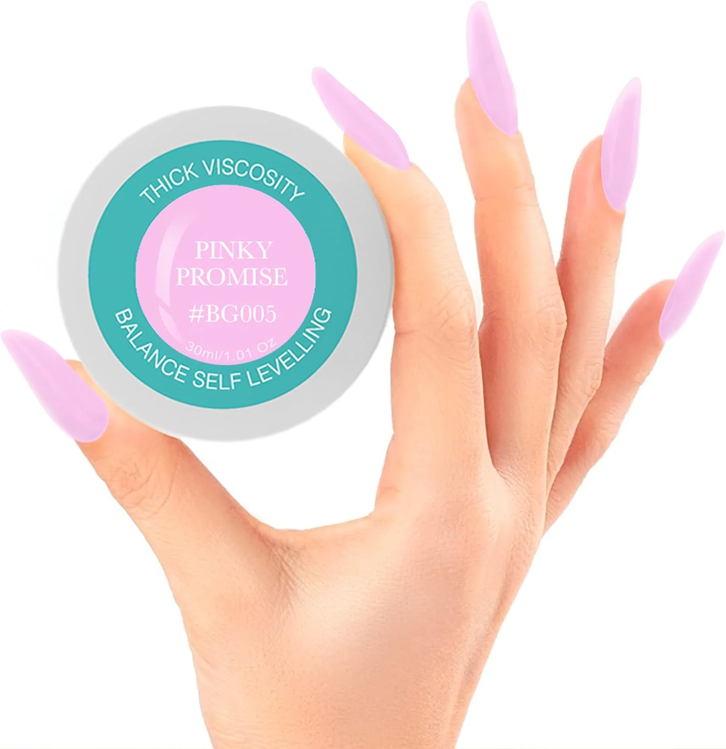 ژل بیلدر اسکالپتینگ ناخن برانسون، ژل بیلدر UV استتار اسکالپتینگ، ژل تراز متعادل، سیستم ژل UV LED لایت اسکالپتینگ ناخن، ژل مانیکور، ژل رابر 30 میل، PINKY PROMISE BG005