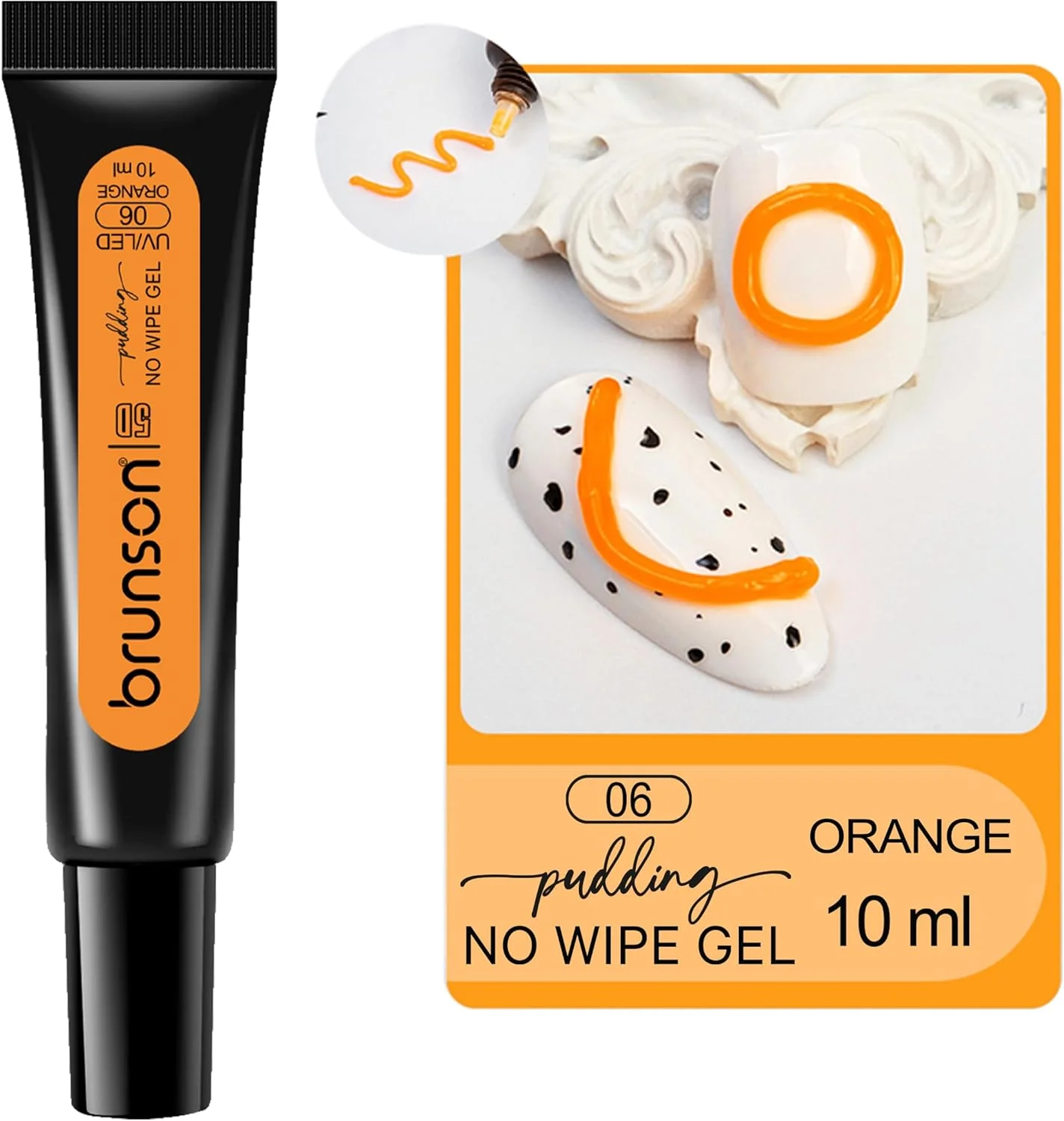 ژل بیلدر برانسون، ژل اکستنشن ناخن شفاف، ژل پودر کروم ناخن، ژل بیلدر اکستنشن ناخن برای خیساندن ناخن ها در هنر طراحی ناخن با ژل LED/UV