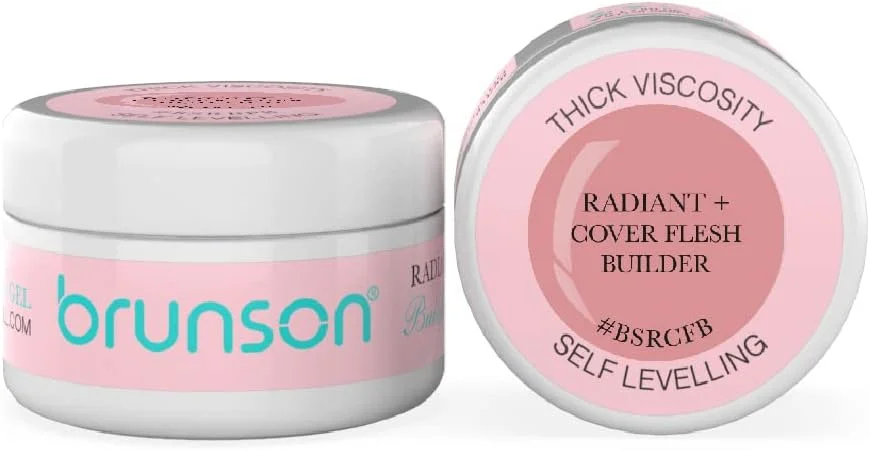 ژل خود تراز کننده ناخن برونسون، ژل کاشت ناخن، استتار، سیستم کاشت ناخن UV LED، ژل مانیکور، ژل کاشت ناخن UV/LED، ژل سازنده ناخن 30 میلی لیتر BSRCFB