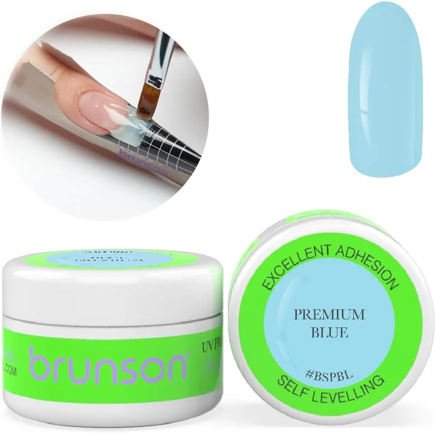 ژل خود تراز کننده برونسون برای کاشت ناخن، ژل استتار UV LED، سیستم کاشت ناخن، ژل مانیکور، ژل کاشت ناخن UV/LED، ژل بیلدر ناخن 30 میلی لیتر BSPBL