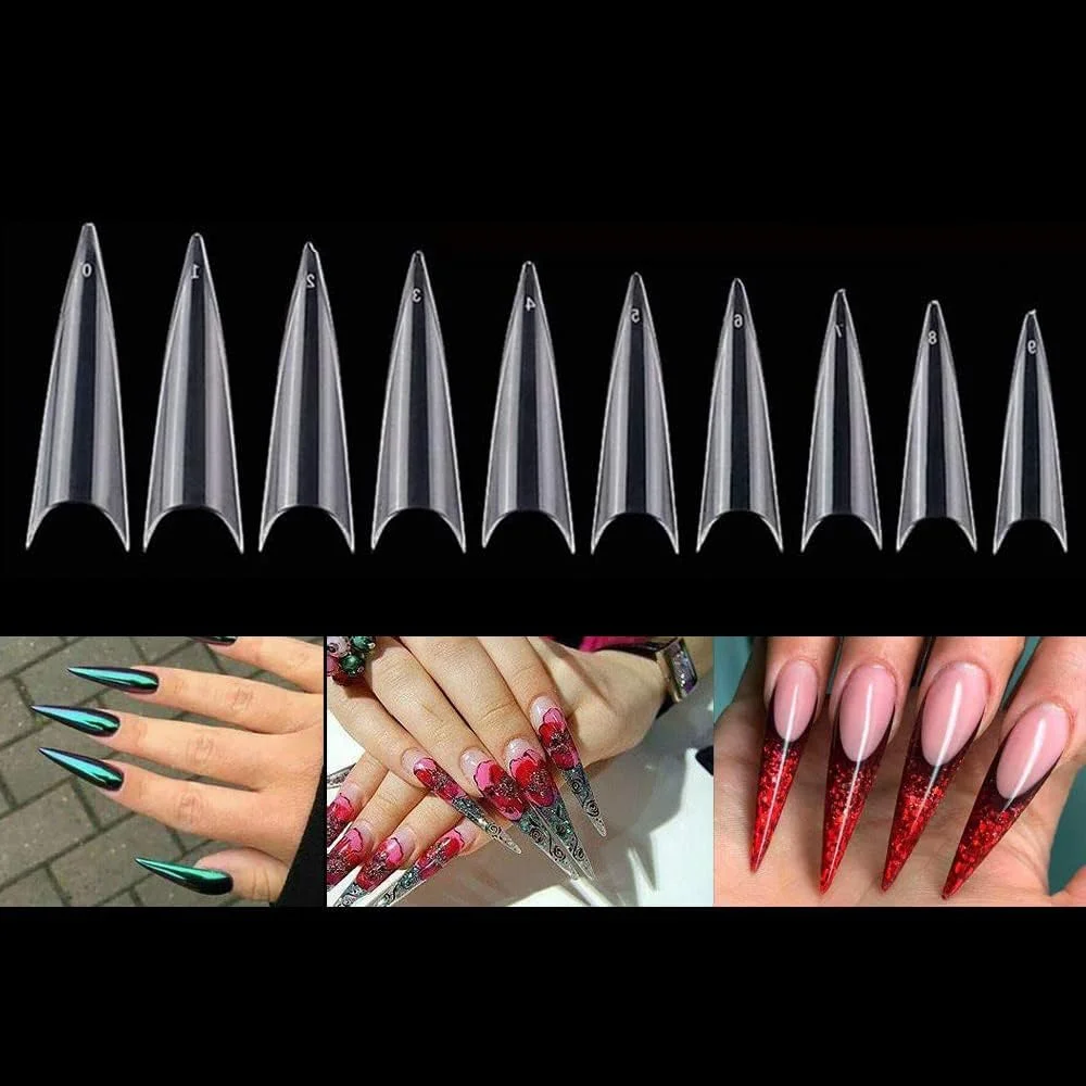 نکات ناخن برانسون 500 عددی، ناخن های مصنوعی، ژل نرم شفاف، ناخن های بلند استیلتو C-منحنی، نوک ناخن فرانسوی شفاف، ناخن های مصنوعی با جعبه، اکستنشن ناخن مصنوعی برای سالن های ناخن و هنر ناخن DIY BTMAC500 نکات ناخن برانسون 500 عددی، ناخن های مصنوعی، ژل نرم شفاف، ناخن های بلند استیلتو C-منحنی، نوک ناخن فرانسوی شفاف، ناخن های مصنوعی با جعبه، اکستنشن ناخن مصنوعی برای سالن های ناخن و هنر ناخن DIY BTMAC500