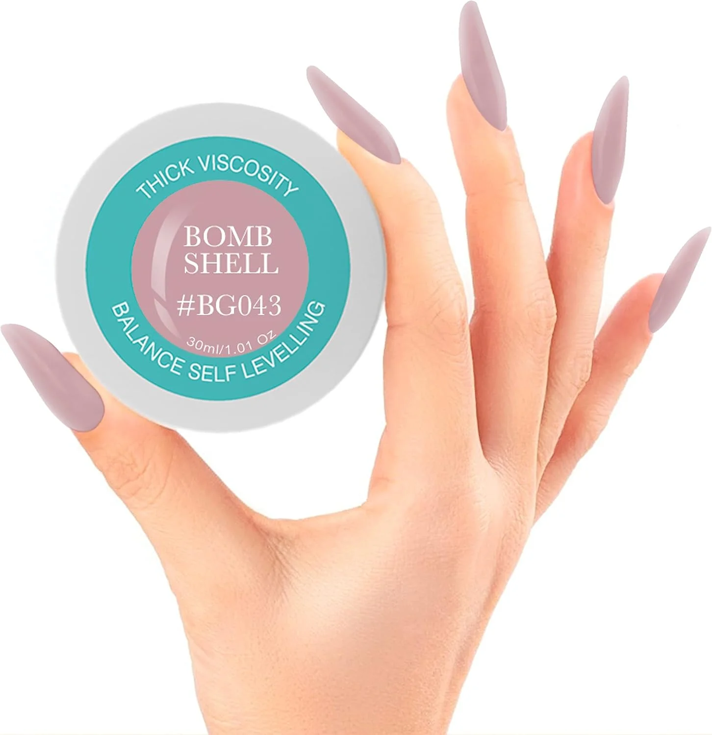 ژل کاشت ناخن برانسون، ژل بیلدر UV استتار، ژل تراز کننده متعادل، سیستم ژل کاشت ناخن UV LED، ژل مانیکور، ژل رابر 30 میل، مدل Bomb Shell BG043