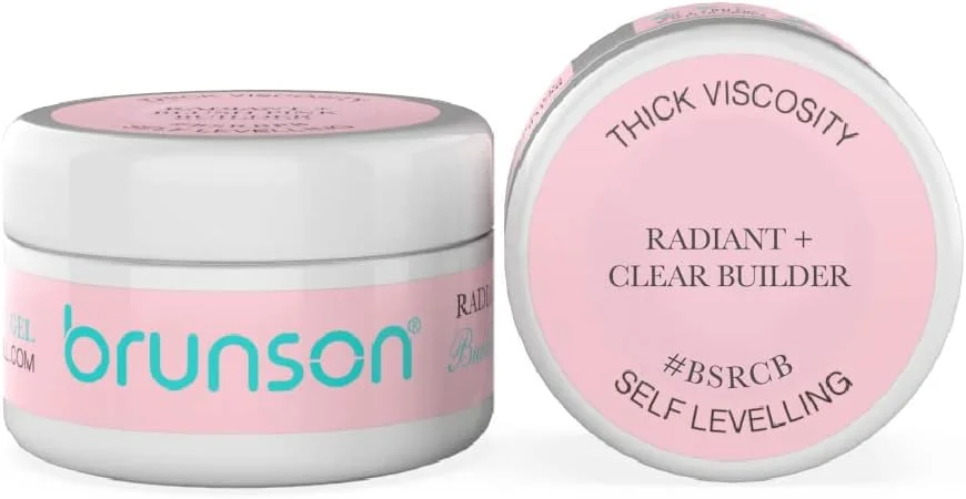 ژل خود تراز کننده ناخن برونسون، ژل کاشت ناخن، استتار، سیستم کاشت ناخن UV LED، ژل مانیکور، ژل کاشت، ژل سازنده ناخن UV/LED، 30 میلی لیتر BSRCB