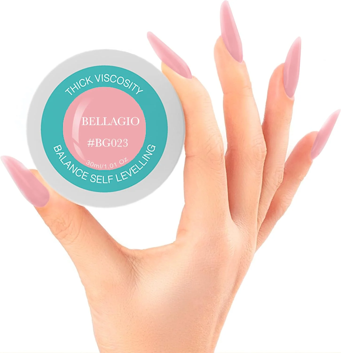 ژل بیلدر ناخن برانسون، ژل بیلدر UV استتار، ژل تراز متعادل، سیستم ژل بیلدر UV LED، ژل مانیکور، ژل رابر 30ml BELLAGIO BG023