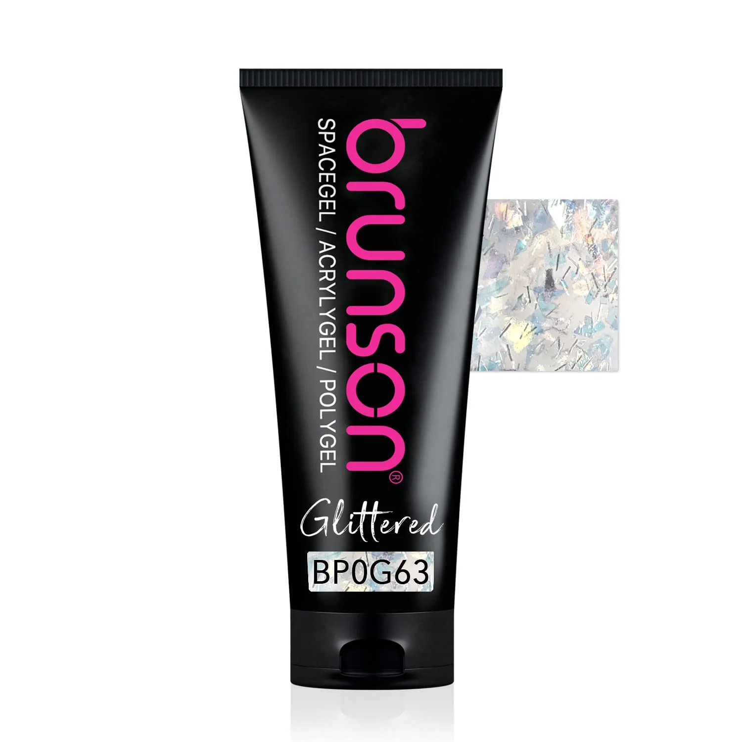 ژل پولی اکستنشن ناخن برانسون، 60 گرم ژل ساز اکلیلی، ژل سخت ساز اکستنشن ناخن بدون فرم ناخن، آسان برای هنر ناخن DIY در خانه و سالن ناخن حرفه ای