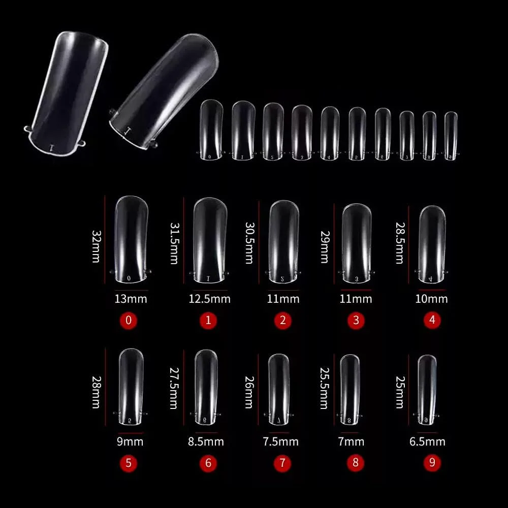 قالب های ناخن دوتایی 120 عددی برونسون، قالب اکستنشن ناخن ژلی با 10 عدد گیره نوک ناخن در 12 سایز برای ساخت سریع ژل، قالب های فرم ناخن سیستم دوتایی گیره های ناخن شفاف برای ناخن های اکریلیک DIY سالن