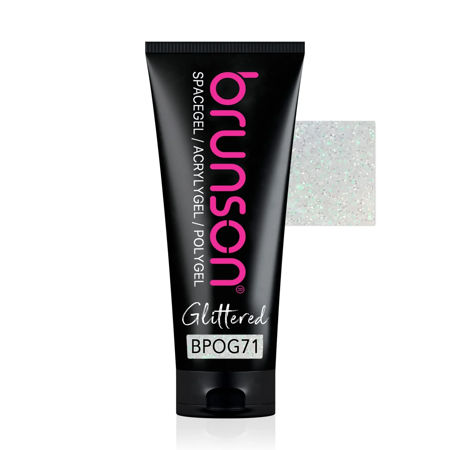 ژل اکستنشن پلی ناخن برانسون، 60 گرم ژل ساز اکلیلی، ژل سخت ساز اکستنشن ناخن بدون نیاز به قالب، آسان برای طراحی ناخن در خانه و سالن حرفه ای