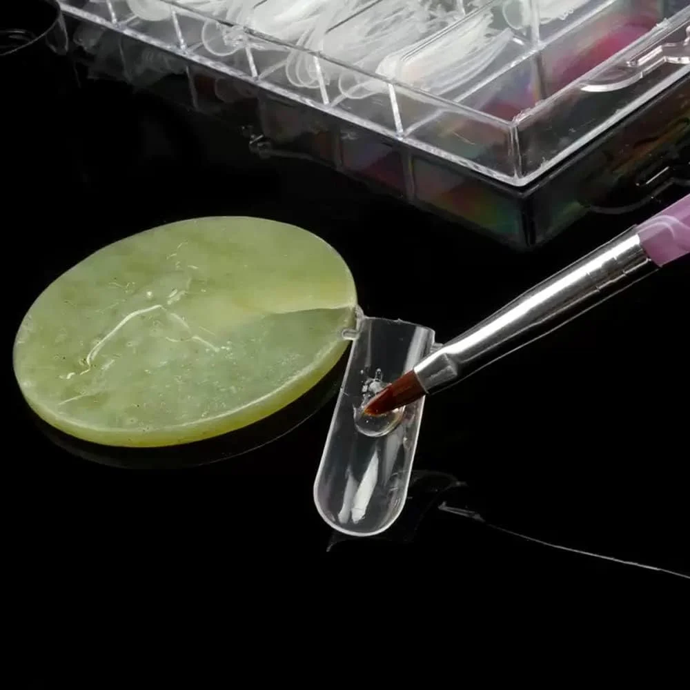 قالب های ناخن دوتایی 120 عددی برونسون، قالب اکستنشن ناخن ژلی با 10 عدد گیره نوک ناخن در 12 سایز برای ساخت سریع ژل، قالب های فرم ناخن سیستم دوتایی گیره های ناخن شفاف برای ناخن های اکریلیک DIY سالن