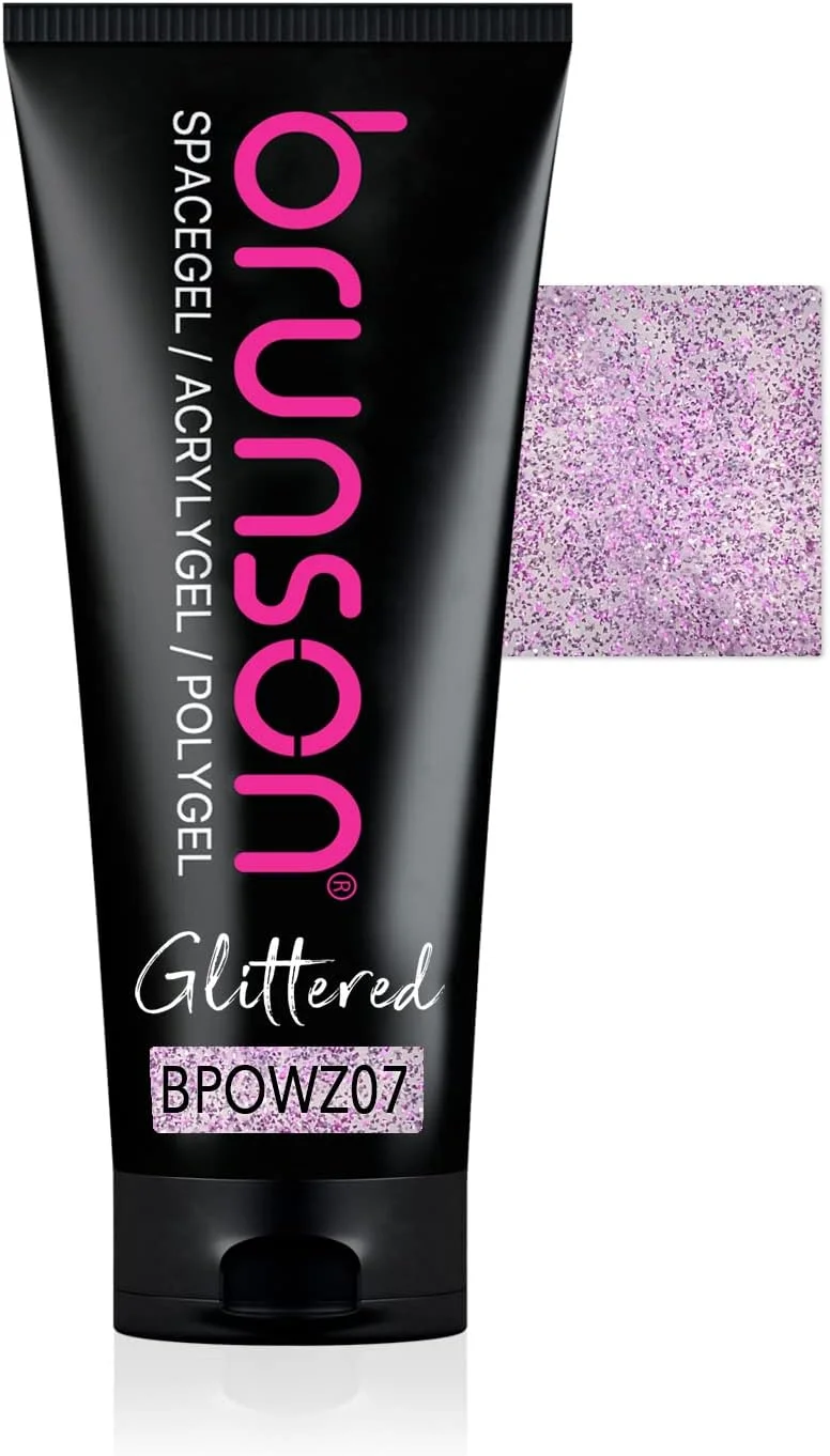 ژل پولی اکستنشن سریع، ساده و آسان برای مبتدیان و سالن های حرفه ای طراحی ناخن، ژل تقویت کننده ناخن، مانیکور فرانسوی، طراحی ترندی ناخن، ژل بیلدر پولی 60 گرمی