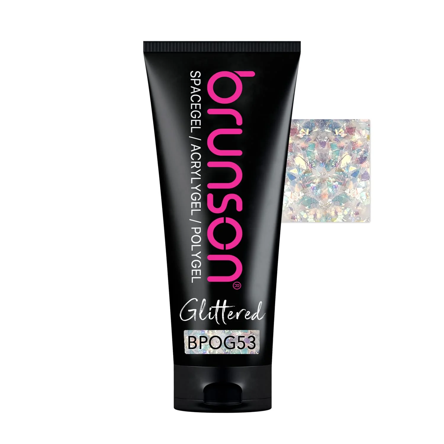 ژل پُلی اکستنشن ناخن برانسون، 60 گرم ژل سازنده اکلیلی، ژل سخت سازنده اکستنشن ناخن بدون نیاز به قالب، مناسب برای طراحی ناخن در خانه و سالن های حرفه ای