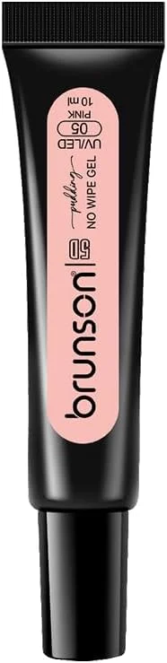 ژل بیلدر برانسون، ژل اکستنشن ناخن شفاف، ژل پودر کروم ناخن، ژل بیلدر اکستنشن ناخن برای مانیکور و طراحی ناخن با ژل LED/UV