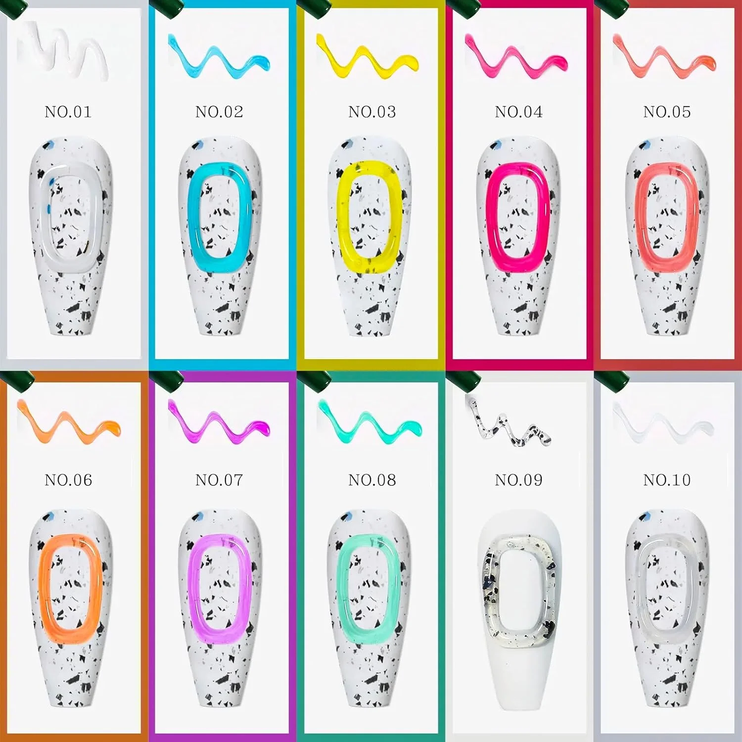 ژل بیلدر برانسون، ژل اکستنشن ناخن شفاف، ژل پودر کروم ناخن، ژل بیلدر اکستنشن ناخن برای خیساندن ناخن ها، لاک ژل LED/UV، طراحی ناخن و مانیکور