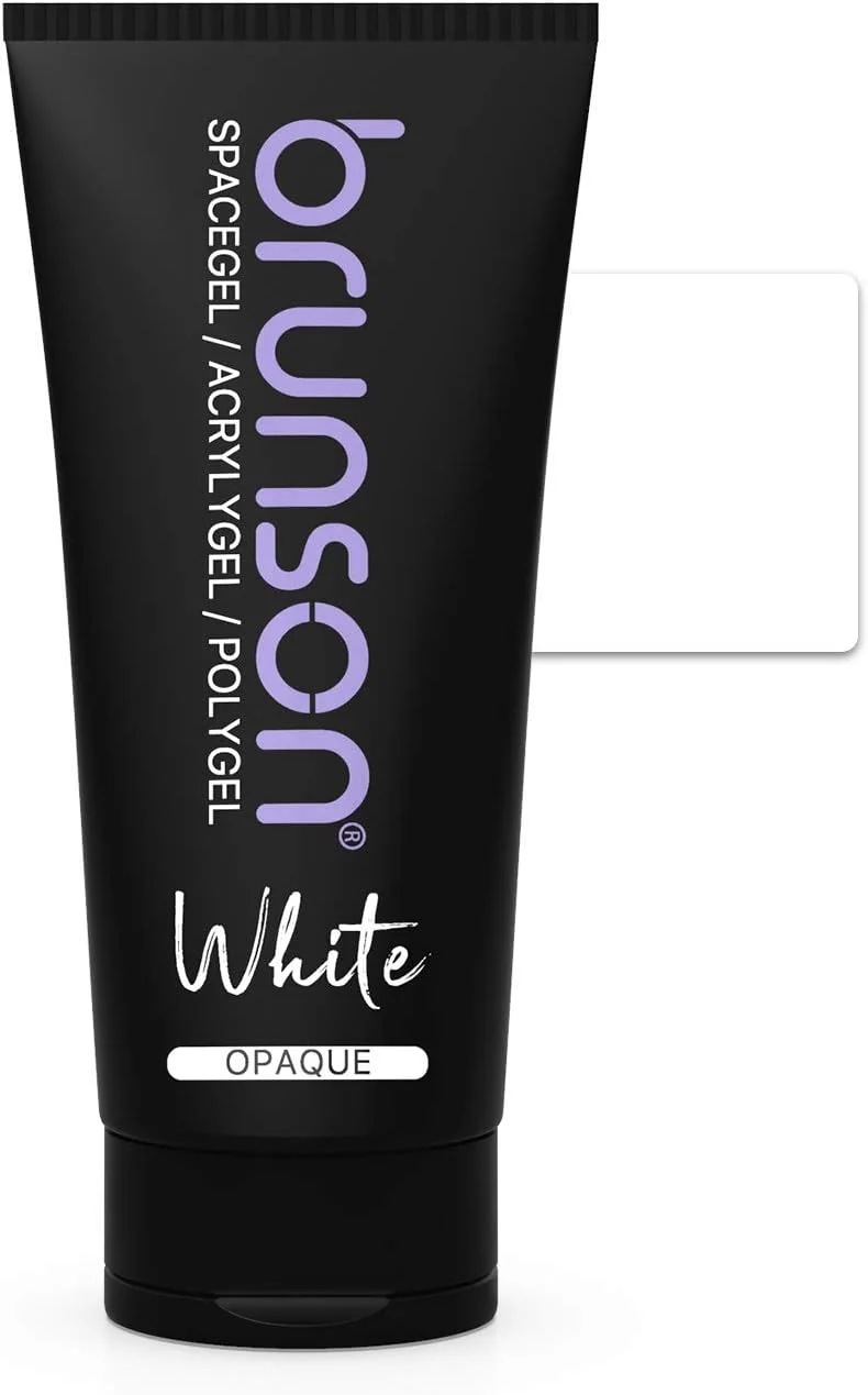 پلی ژل سفید مات برانسون - ژل اکستنشن ناخن پلی 60 گرمی، ابزار تقویت و ضخیم کننده ناخن پلی ژل سفید مات برانسون - ژل اکستنشن ناخن پلی 60 گرمی، ابزار تقویت و ضخیم کننده ناخن