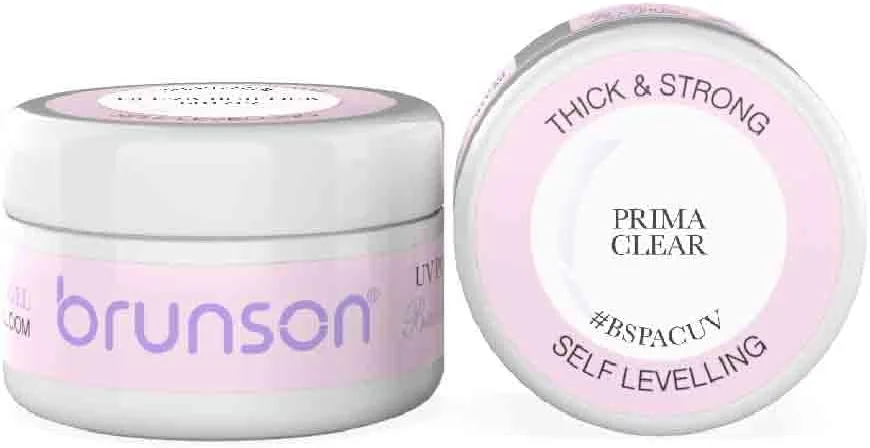 ژل خود تراز کننده برای طراحی ناخن، سیستم طراحی ناخن با UV LED، ژل مانیکور، ژل طراحی ۳۰ میل، BSPACUV Prima Clear ژل خود تراز کننده برای طراحی ناخن، سیستم طراحی ناخن با UV LED، ژل مانیکور، ژل طراحی ۳۰ میل، BSPACUV Prima Clear