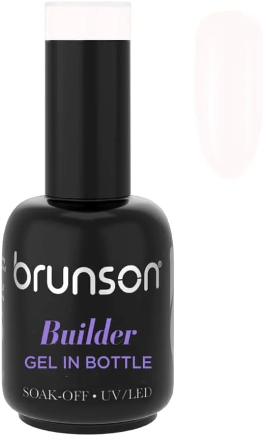 ژل بیلدر ناخن برونسون 18 میلی لیتر، لاک ژل ناخن، تقویت کننده ناخن، تیپ های کاشت ناخن (نیاز به خشک شدن زیر لامپ LED UV) BBG04 ژل بیلدر ناخن برونسون 18 میلی لیتر، لاک ژل ناخن، تقویت کننده ناخن، تیپ های کاشت ناخن (نیاز به خشک شدن زیر لامپ LED UV) BBG04