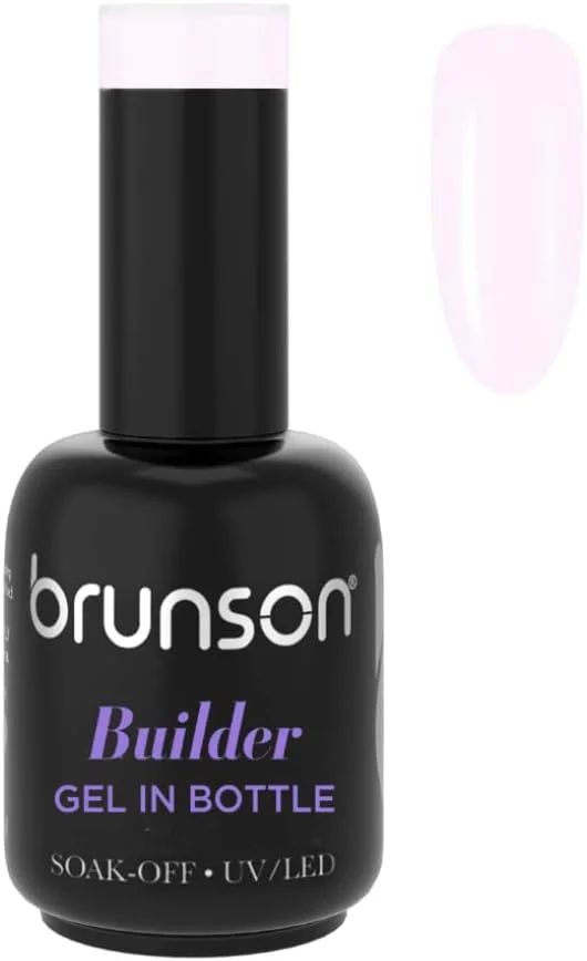 لاک ژل ناخن برانسون، ژل سخت، ژل سازنده و ژل تقویت کننده برای ناخن های سخت، قوی، اکستنشن و رشد 18 میلی لیتر (نیاز به خشک شدن زیر لامپ LED یا UV دارد) BBG06 لاک ژل ناخن برانسون، ژل سخت، ژل سازنده و ژل تقویت کننده برای ناخن های سخت، قوی، اکستنشن و رشد 18 میلی لیتر (نیاز به خشک شدن زیر لامپ LED یا UV دارد) BBG06