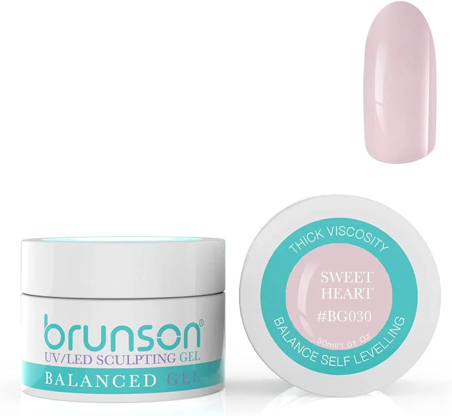 ژل اسکلپتینگ برانسون برای کاشت ناخن - ژل بیلدر UV استتار، سطح متعادل، سیستم نور LED برای مانیکور - Sweet Heart BG030 30ml ژل اسکلپتینگ برانسون برای کاشت ناخن - ژل بیلدر UV استتار، سطح متعادل، سیستم نور LED برای مانیکور - Sweet Heart BG030 30ml