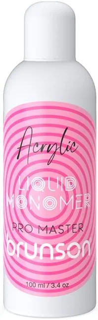 مایع منومر آکریلیک حرفه ای Brunson برای سیستم اکستنشن ناخن پودر آکریلیک سازگار با هر پودر آکریلیک، مایع ناخن آکریلیک منومر بدون زردی 100 گرم مایع منومر آکریلیک حرفه ای Brunson برای سیستم اکستنشن ناخن پودر آکریلیک سازگار با هر پودر آکریلیک، مایع ناخن آکریلیک منومر بدون زردی 100 گرم