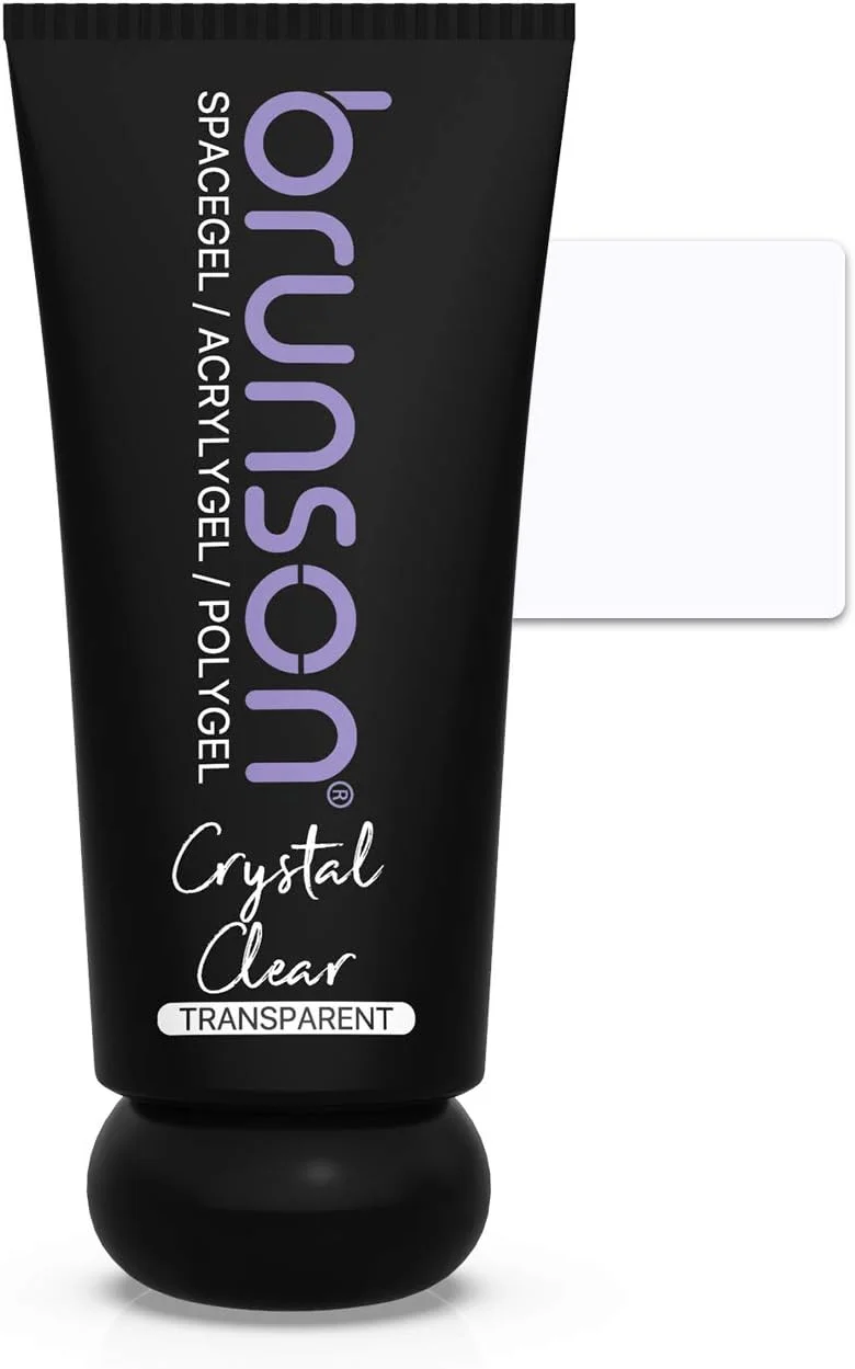 پلی ژل برانسون، کریستالی شفاف و مات - ژل اکستنشن ناخن پلی 50 گرمی، ابزار تقویت و ضخیم کننده ناخن پلی ژل برانسون، کریستالی شفاف و مات - ژل اکستنشن ناخن پلی 50 گرمی، ابزار تقویت و ضخیم کننده ناخن