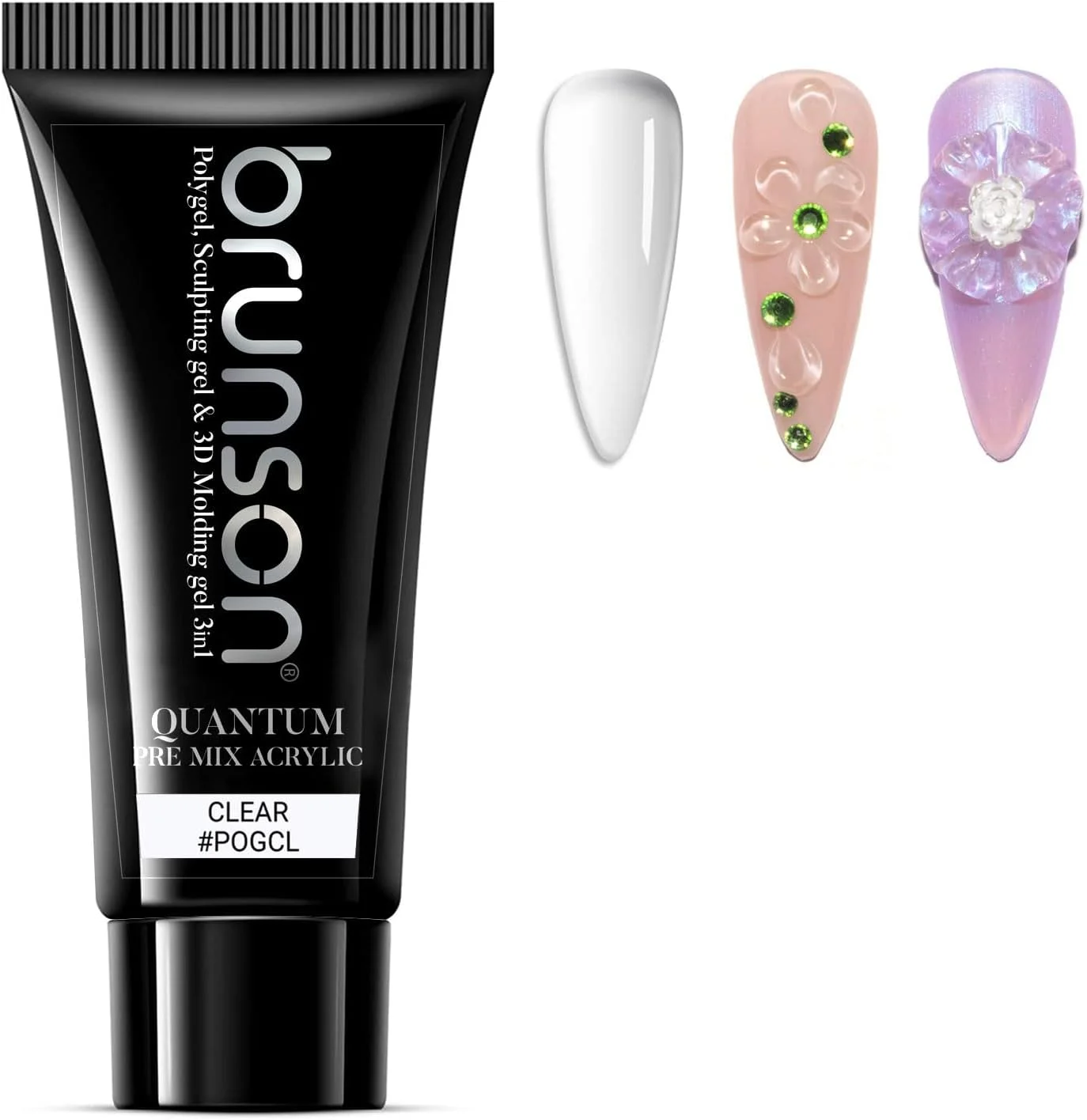 ژل اکریلیک پیش مخلوط کوانتوم برونسون 3 در 1 برای کاشت ناخن، ژل ناخن اکریلیک، ژل قالب گیری سه بعدی، ژل سازنده تقویت کننده ناخن، ژل مجسمه سازی برای کاشت ناخن، ناخن های فرانسوی همه کاره 60 گرم ژل اکریلیک پیش مخلوط کوانتوم برونسون 3 در 1 برای کاشت ناخن، ژل ناخن اکریلیک، ژل قالب گیری سه بعدی، ژل سازنده تقویت کننده ناخن، ژل مجسمه سازی برای کاشت ناخن، ناخن های فرانسوی همه کاره 60 گرم