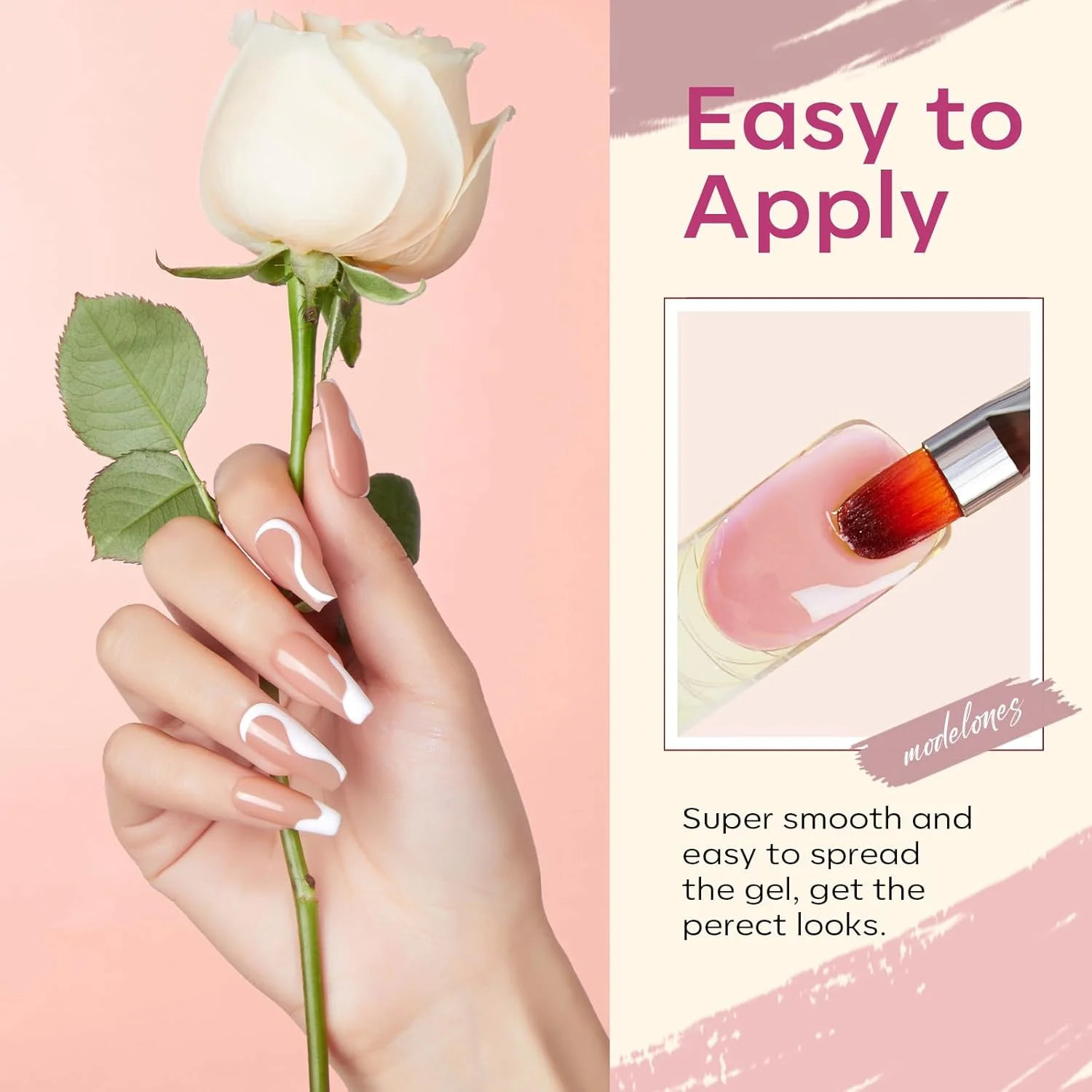 ژل پلی ناخن Modelones 50 میلی لیتر ژل پلی ناخن Modelones 50 میلی لیتر