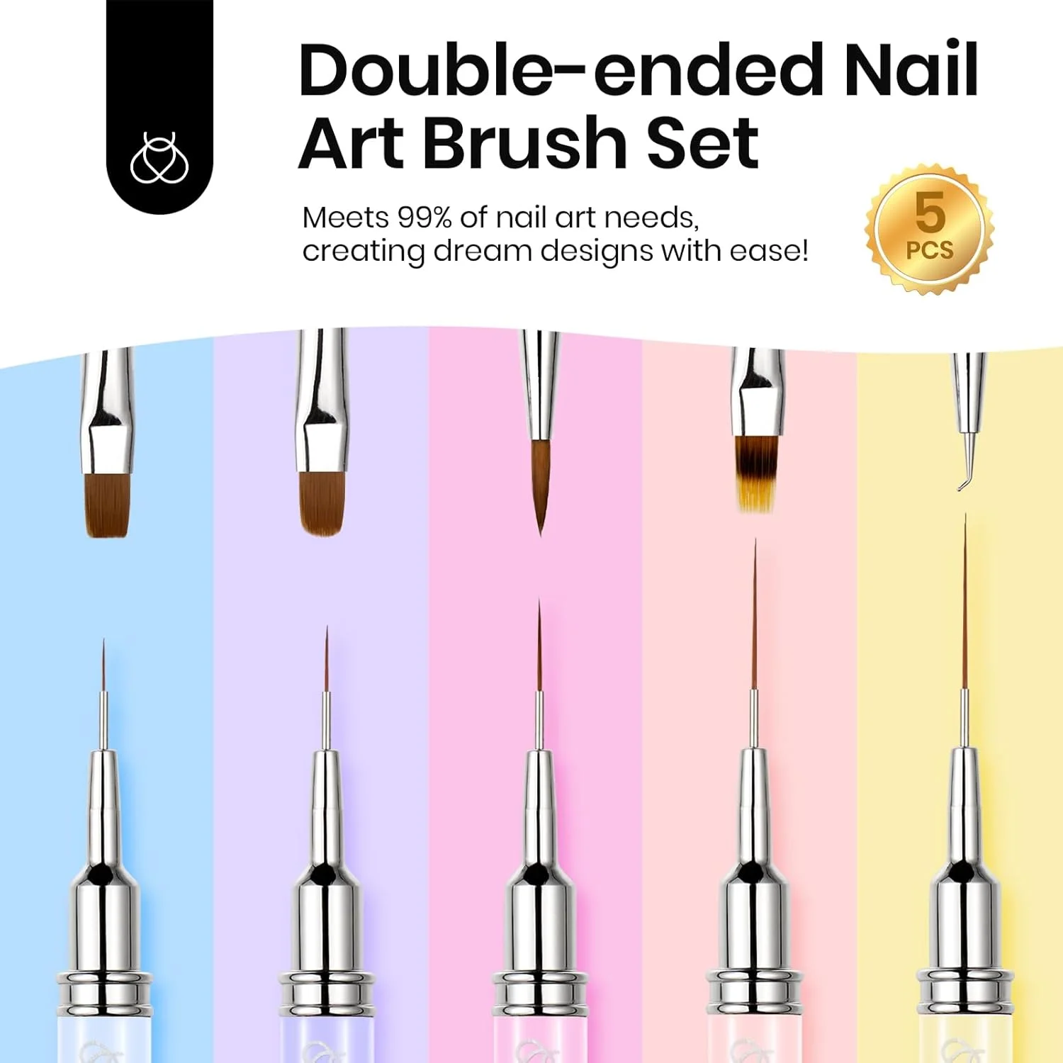 ست قلموهای طراحی ناخن بیتلز، 7 عدد قلمو دو طرفه، شامل قلم موی طراحی ژل، قلم موی خطی، قلم موی گلبرگ، قلم موی بیضی، قلم موی تخت، قلم موی آمبره و قلم نقطه گذاری، هدیه برای بانوان ست قلموهای طراحی ناخن بیتلز، 7 عدد قلمو دو طرفه، شامل قلم موی طراحی ژل، قلم موی خطی، قلم موی گلبرگ، قلم موی بیضی، قلم موی تخت، قلم موی آمبره و قلم نقطه گذاری، هدیه برای بانوان